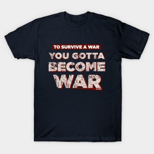 Rambo War Quotes T-Shirt